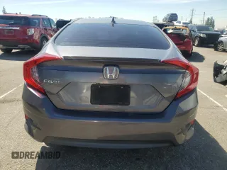 2017 Honda Civic Sedan EX-T with VIN 2HGFC1F42HH652693, listed as a Copart auction lot 50184425 with 75,448 mi miles and Salvage Title. Bid and sale history available at carsss.com. Image 6.