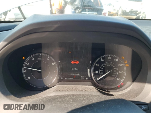2020 Acura RDX w/Technology Pkg with VIN 5J8TC2H53LL029951, listed as a Copart auction lot 60509783 with 20,220 mi miles. Bid and sale history available at carsss.com. Image 9.