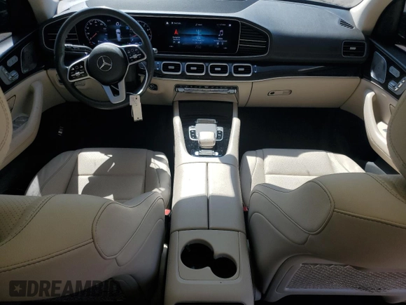 2020 Mercedes-Benz GLS with VIN 4JGFF5KE9LA176361, listed as a Copart auction lot 53380425 with 77,996 mi miles and Salvage Title. Bid and sale history available at carsss.com. Image 8.