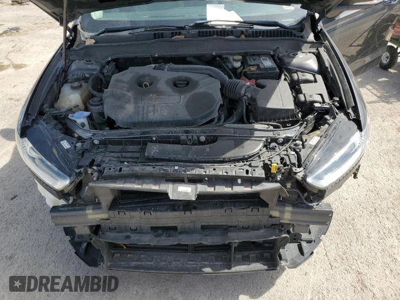 2016 Ford Fusion Titanium with VIN 3FA6P0D9XGR406186, listed as a Copart auction lot 50601175 with 207,220 mi miles and Salvage title. Bid and sale history available at DreamBid. Image 11.