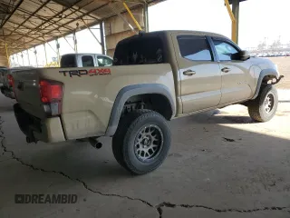 2018 Toyota Tacoma SR with VIN 3TMCZ5AN1JM160641, listed as a Copart auction lot 87868145 with 53,686 mi miles and Salvage Title. Bid and sale history available at carsss.com. Image 3.