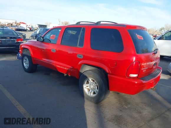 2003 Dodge Durango SLT with VIN 1D4HS48Z13F627012, listed as a IAAI auction lot 41969280 with 172,642 mi miles and . Bid and sale history available at DreamBid. Image 3.