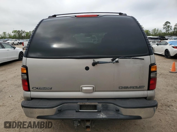 2004 Chevrolet Tahoe LT with VIN 1GNEC13Z74R150242, listed as a Copart auction lot 50170335 with 149,921 mi miles and Salvage title. Bid and sale history available at DreamBid. Image 6.