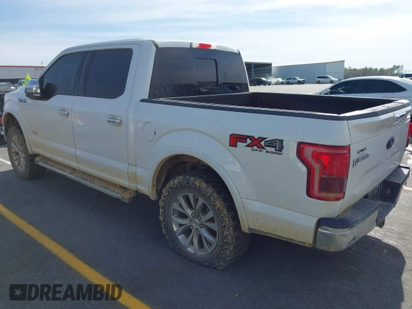 2016 Ford F-150 XLT with VIN 1FTEW1EG6GFD49154, listed as a IAAI auction lot 41827349 with 166,278 mi miles. Bid and sale history available at carsss.com. Image 3.