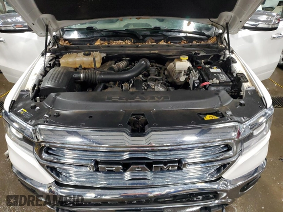 2020 Ram 1500 Laramie with VIN 1C6SRFJM8LN274113, listed as a Copart auction lot 45634455 with 164,629 mi miles and Salvage title. Bid and sale history available at DreamBid. Image 12.