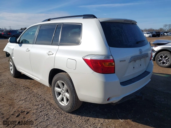 2009 Toyota Highlander with VIN JTEDS41A792088956, listed as a IAAI auction lot 41551707 with 203,863 mi miles. Bid and sale history available at carsss.com. Image 3.