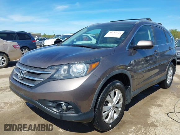 2013 Honda CR-V EX-L with VIN 5J6RM4H72DL054421, listed as a IAAI auction lot 42144914 with 60,440 mi miles. Bid and sale history available at carsss.com. Image 2.