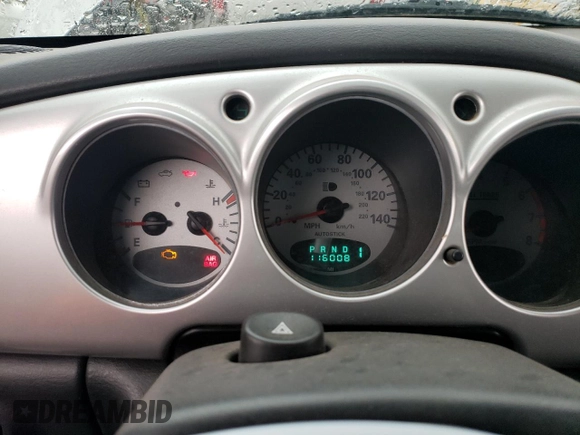2005 Chrysler PT Cruiser GT with VIN 3C3AY75S25T526421, listed as a Copart auction lot 66907234 with 116,008 mi miles and Salvage Title. Bid and sale history available at carsss.com. Image 9.