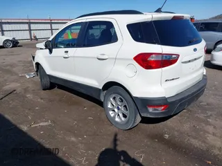 2020 Ford EcoSport SE with VIN MAJ3S2GE0LC322232, listed as a IAAI auction lot 41727787 with 37,163 mi miles. Bid and sale history available at carsss.com. Image 3.