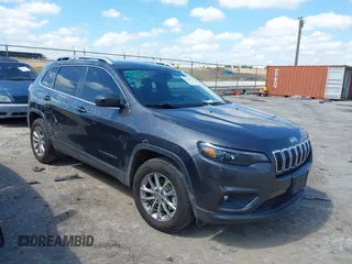 2021 Jeep Cherokee Latitude Lux with VIN 1C4PJMMX0MD235006, listed as a IAAI auction lot 42230915 with 76,264 mi miles and . Bid and sale history available at DreamBid. Image 1.