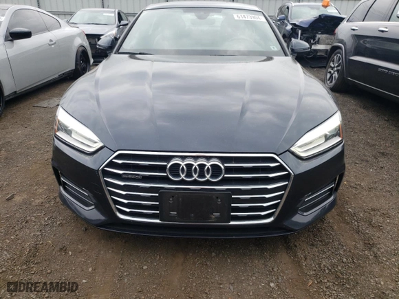 2018 Audi A5 Sportback Premium with VIN WAUANCF59JA010626, listed as a Copart auction lot 61473904 with NaN miles and Salvage Title. Bid and sale history available at carsss.com. Image 5.
