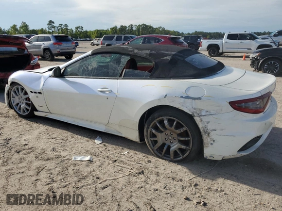 2019 Maserati GranTurismo Sport with VIN ZAM45VMA0K0318444, listed as a Copart auction lot 67703644 with Not provided miles and Non repairable. Bid and sale history available at DreamBid. Image 2.