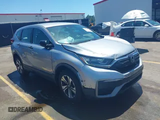 2020 Honda CR-V LX with VIN 7FARW1H26LE002413, listed as a IAAI auction lot 42318905 with 63,698 mi miles and . Bid and sale history available at DreamBid. Image 1.