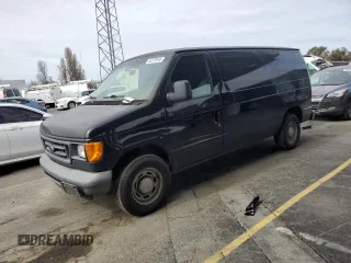 2006 Ford Econoline Cargo with VIN 1FTRE14W16DB36930, listed as a Copart auction lot 45273045 with 151,049 mi miles and Clean Title. Bid and sale history available at carsss.com. Image 1.