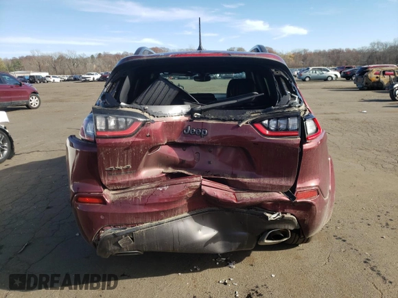 2021 Jeep Cherokee Limited с VIN 1C4PJMDN2MD160744, выставлен на аукционе Copart как лот 79090604 с пробегом 54 440 миль миль и Списание • Salvage title. История ставок и продаж доступна на DreamBid. Изображение 6.