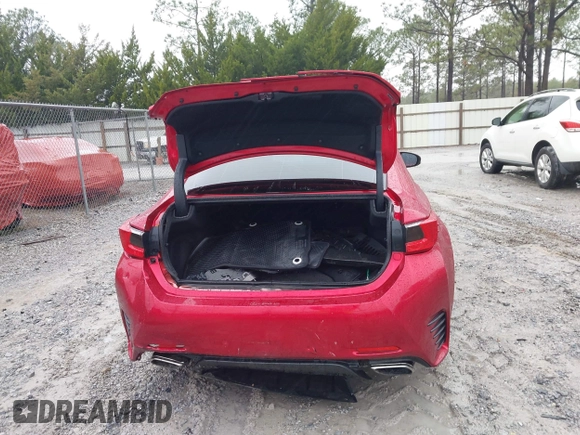 2016 Lexus RC 200t F Sport with VIN JTHHA5BC0G5002928, listed as a IAAI auction lot 41306766 with 114,811 mi miles and . Bid and sale history available at DreamBid. Image 16.