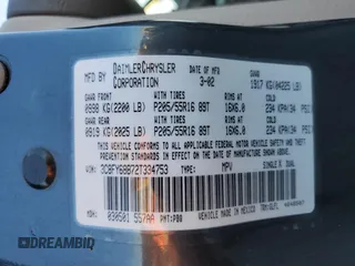 2002 Chrysler PT Cruiser Limited with VIN 3C8FY68B72T334753, listed as a Copart auction lot 78596014 with 77,954 mi miles and Salvage Title. Bid and sale history available at DreamBid. Image 12.