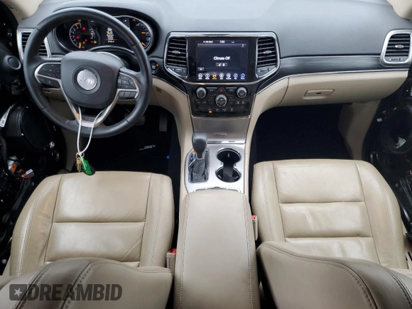 2019 Jeep Grand Cherokee Limited X with VIN 1C4RJFBT7KC620148, listed as a Copart auction lot 78851074 with 57,782 mi miles and Salvage title. Bid and sale history available at DreamBid. Image 8.