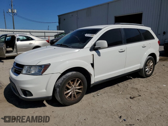 2017 Dodge Journey SXT with VIN 3C4PDCBG3HT591244, listed as a Copart auction lot 55197655 with 202,469 mi miles and Salvage Title. Bid and sale history available at DreamBid. Image 1.