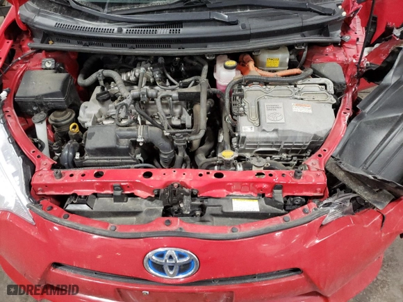 2012 Toyota Prius c One with VIN JTDKDTB32C1508930, listed as a Copart auction lot 79329133 with 133,549 mi miles and Salvage Title. Bid and sale history available at carsss.com. Image 11.