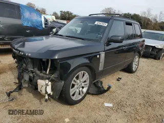 2010 Land Rover Range Rover HSE Lux with VIN SALMF1D48AA323932, listed as a Copart auction lot 42442925 with 184,894 mi miles and Salvage title. Bid and sale history available at DreamBid. Image 1.