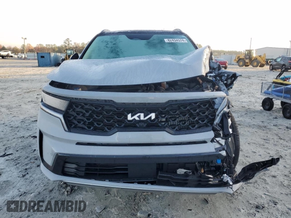 2023 Kia Sorento SX Prestige with VIN 5XYRKDLF0PG189486, listed as a Copart auction lot 82434574 with 19,972 mi miles and Salvage Title. Bid and sale history available at carsss.com. Image 5.