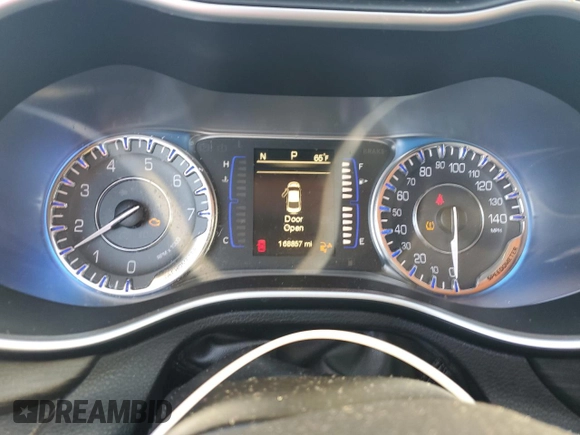2015 Chrysler 200 Limited with VIN 1C3CCCAB5FN626665, listed as a Copart auction lot 53278005 with 168,857 mi miles and Salvage Title. Bid and sale history available at DreamBid. Image 9.