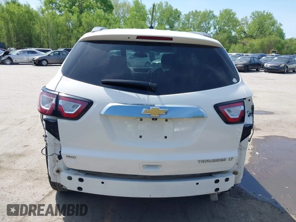 2015 Chevrolet Traverse LT with VIN 1GNKVHKDXFJ280531, listed as a IAAI auction lot 42077958 with 177,856 mi miles and . Bid and sale history available at DreamBid. Image 17.