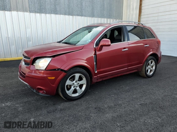2014 Chevrolet Captiva Sport LT with VIN 3GNAL3EK3ES572050, listed as a Copart auction lot 84675804 with 70,025 mi miles and Clean Title. Bid and sale history available at carsss.com. Image 1.