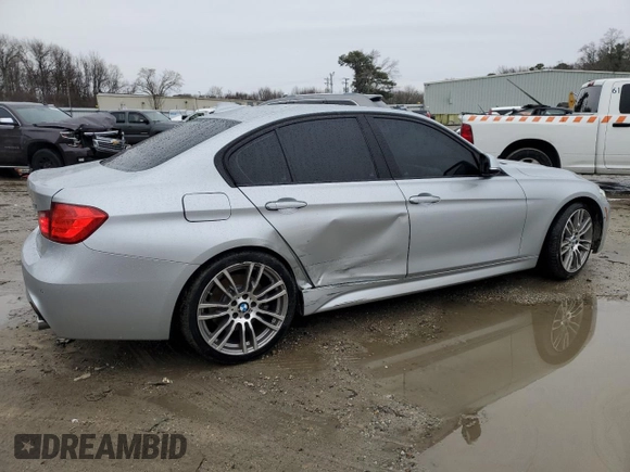 2014 BMW 3 Series 335i with VIN WBA3A9G58ENS64283, listed as a Copart auction lot 44530535 with 101,006 mi miles and Salvage Title. Bid and sale history available at carsss.com. Image 3.