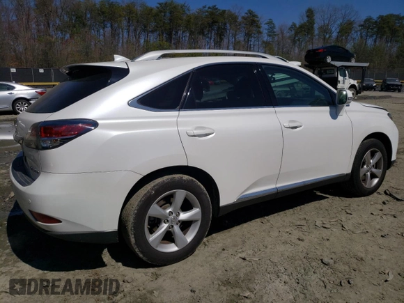 2015 Lexus RX 350 with VIN 2T2BK1BA2FC289939, listed as a Copart auction lot 51022075 with 190,205 mi miles and Salvage Title. Bid and sale history available at DreamBid. Image 3.