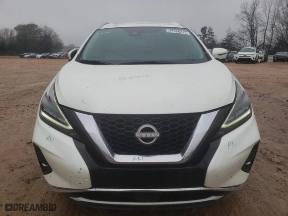 2023 Nissan Murano Platinum with VIN 5N1AZ2DJ9PC101020, listed as a Copart auction lot 41584275 with 19,828 mi miles and Salvage Title. Bid and sale history available at carsss.com. Image 5.
