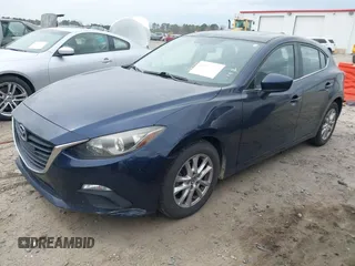 2014 Mazda 3 i Grand Touring with VIN JM1BM1M77E1133477, listed as a IAAI auction lot 41861051 with 124,377 mi miles and . Bid and sale history available at DreamBid. Image 2.