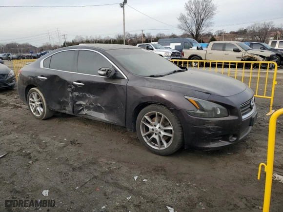 2011 Nissan Maxima 3.5 S with VIN 1N4AA5AP9BC817307, listed as a Copart auction lot 42969855 with 132,875 mi miles and Salvage Title. Bid and sale history available at carsss.com. Image 4.