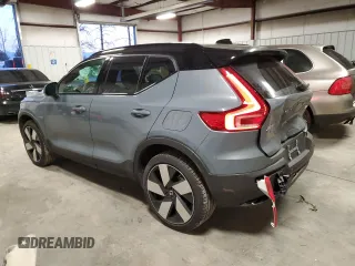 2023 Volvo XC40 Ultimate z VIN YV4ED3UMXP2077012, wystawiony jako Copart lot #41918315 z przebiegiem 20 117 mil mil oraz Szkoda całkowita • Salvage title. Historia ofert i sprzedaży dostępna na DreamBid. Obrazek 2.