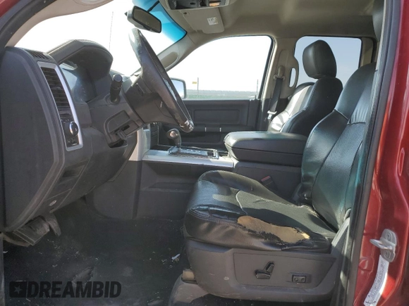 2012 Ram 1500 Sport with VIN 1C6RD7HT3CS273582, listed as a Copart auction lot 52639115 with 175,054 mi miles and Salvage title. Bid and sale history available at DreamBid. Image 7.