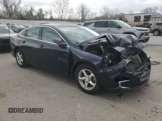 2017 Chevrolet Malibu LS with VIN 1G1ZB5ST1HF176997, listed as a Copart auction lot 51605505 with 157,422 mi miles and Salvage Title. Bid and sale history available at DreamBid. Image 4.