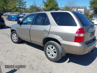 2003 Acura MDX Touring Pkg with VIN 2HNYD18623H549599, listed as a IAAI auction lot 41879934 with 242,896 mi miles. Bid and sale history available at carsss.com. Image 3.