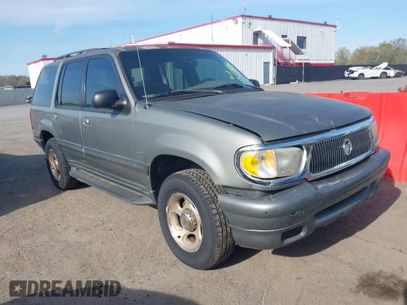 2000 Mercury Mountaineer with VIN 4M2DU86P7YUJ11166, listed as a IAAI auction lot 42077531 with 167,191 mi miles and . Bid and sale history available at DreamBid. Image 1.