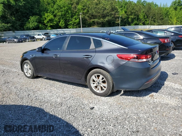 2017 Kia Optima LX with VIN 5XXGT4L35HG168780, listed as a Copart auction lot 54793455 with 193,528 mi miles and Clean Title. Bid and sale history available at carsss.com. Image 2.