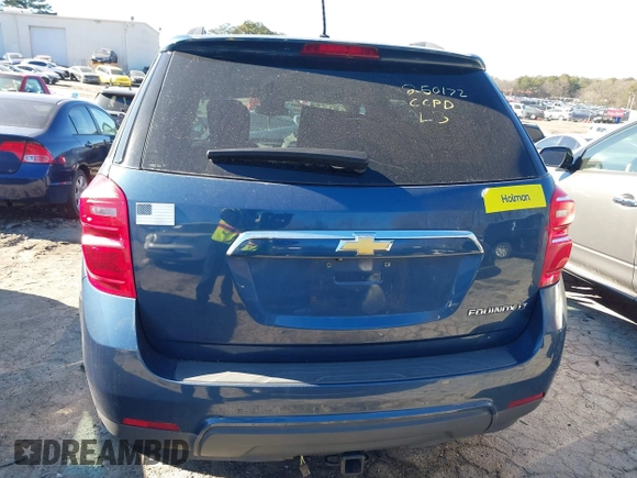 2016 Chevrolet Equinox LT with VIN 2GNALCEK7G6357398, listed as a IAAI auction lot 41363591 with 118,761 mi miles and . Bid and sale history available at carsss.com. Image 16.