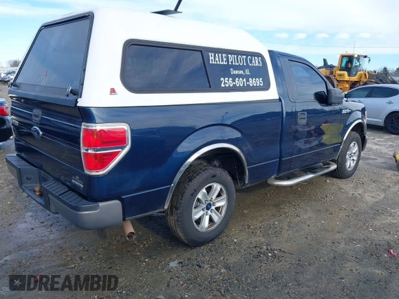 2013 Ford F-150 XL with VIN 1FTMF1CM1DKG40796, listed as a IAAI auction lot 41208425 with 154,987 mi miles and . Bid and sale history available at carsss.com. Image 4.
