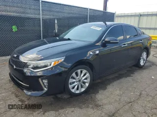 2018 Kia Optima LX with VIN 5XXGT4L39JG232325, listed as a Copart auction lot 66468375 with 57,359 mi miles and Clean title. Bid and sale history available at DreamBid. Image 1.