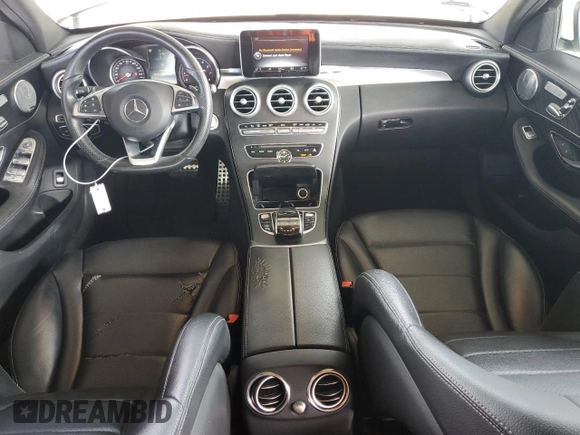 2016 Mercedes-Benz C 300 with VIN 55SWF4JBXGU104229, listed as a Copart auction lot 51165555 with 148,909 mi miles and Salvage Title. Bid and sale history available at carsss.com. Image 8.