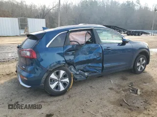 2018 Kia Niro LX with VIN KNDCB3LC2J5114200, listed as a Copart auction lot 43015215 with 172,600 mi miles and Salvage Title. Bid and sale history available at carsss.com. Image 3.
