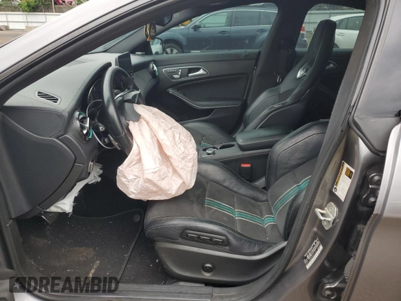 2017 Mercedes-Benz CLA 250 with VIN WDDSJ4GBXHN446763, listed as a Copart auction lot 66008514 with 134,181 mi miles and Salvage Title. Bid and sale history available at DreamBid. Image 7.