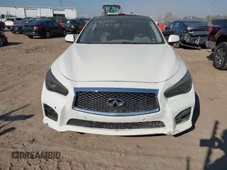 2017 Infiniti Q50 3.0t Premium with VIN JN1EV7AR3HM841394, listed as a IAAI auction lot 40635548 with 73,047 mi miles. Bid and sale history available at carsss.com. Image 12.
