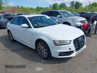 2015 Audi A4 Premium z VIN WAUDFAFL4FA016306, wystawiony jako IAAI lot #42267855 z przebiegiem 140 647 mil mil oraz . Historia ofert i sprzedaży dostępna na DreamBid. Obrazek 1.
