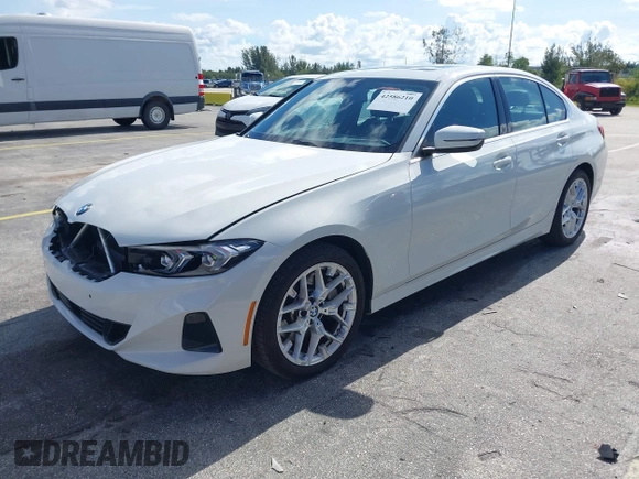 2025 BMW 3 Series 330i with VIN 3MW69CW02S8E96501, listed as a IAAI auction lot 42586210 with 10,953 mi miles and . Bid and sale history available at DreamBid. Image 17.