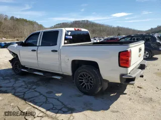 2014 Chevrolet Silverado 1500 LT with VIN 3GCUKREC2EG455809, listed as a Copart auction lot 44388195 with 0 mi miles and Salvage Title. Bid and sale history available at carsss.com. Image 2.